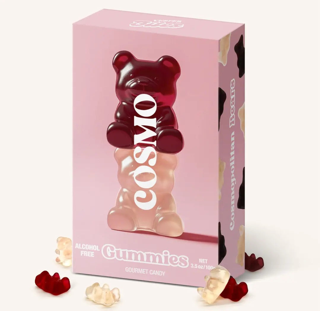 Cosmo Bears Gummies, Chewy Candies, All natural
