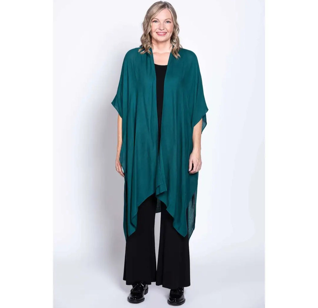 Darcy, Deep Teal, One Size: One size