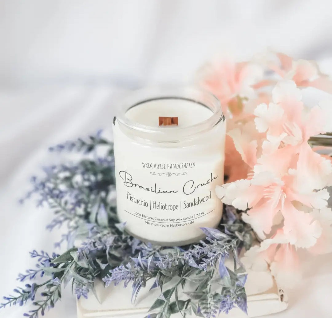Brazilian Crush - Scented Coconut Soy Candle: 3.5 oz