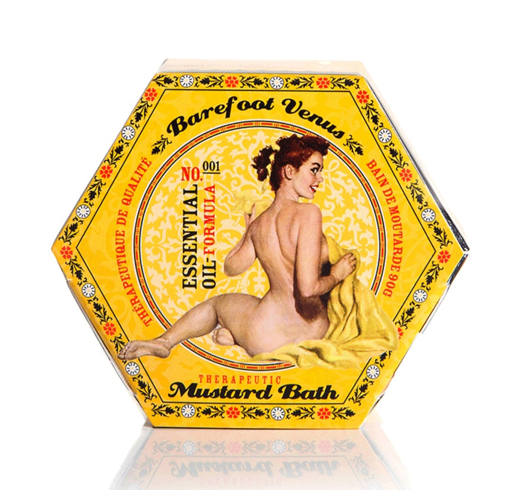 100% Natural Mustard Bath Soak Mini: 90g Mini
