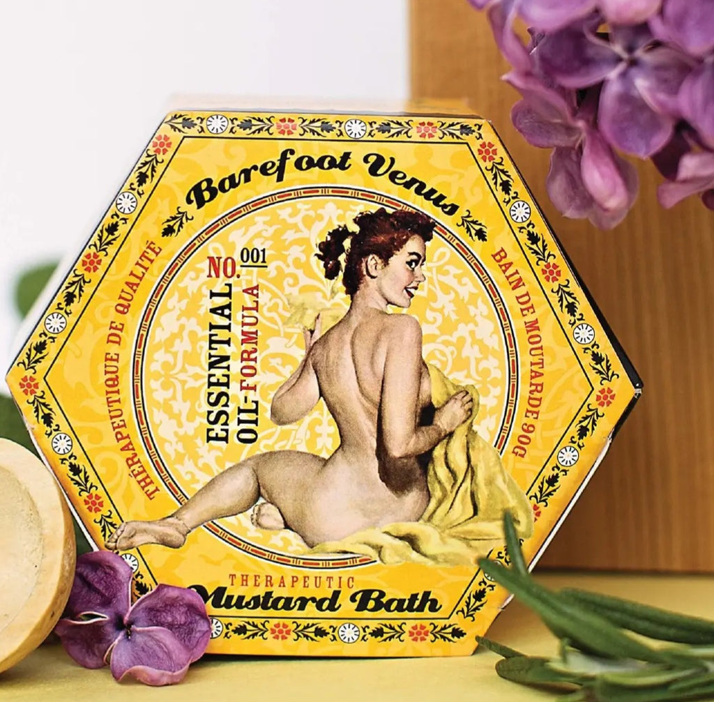 100% Natural Mustard Bath Soak Mini: 90g Mini